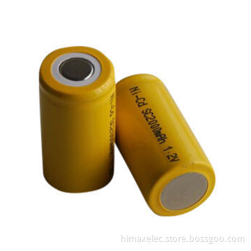 aper cover sub c rechargeable battery nicd 1.2v 2000mah for power tool battery